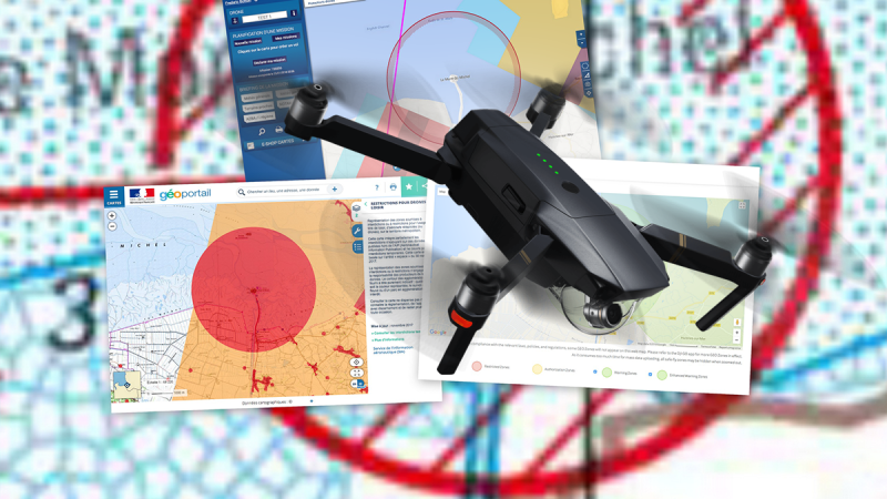 Geoportail, Mach 7 Drone, DJI NFZ : ce qu’il faut savoir !