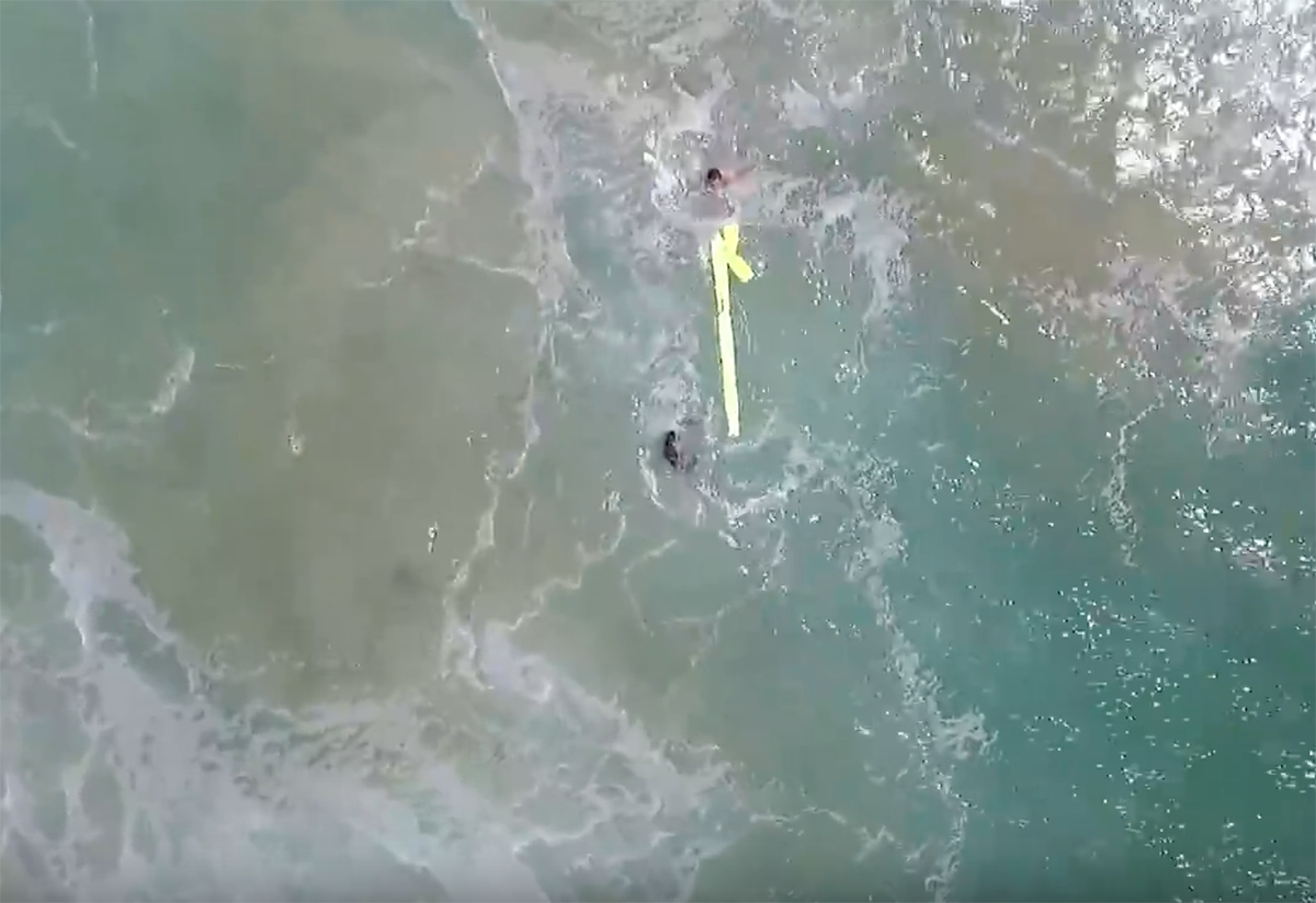 Little Ripper : des nageurs sauvés de la noyade avec un drone