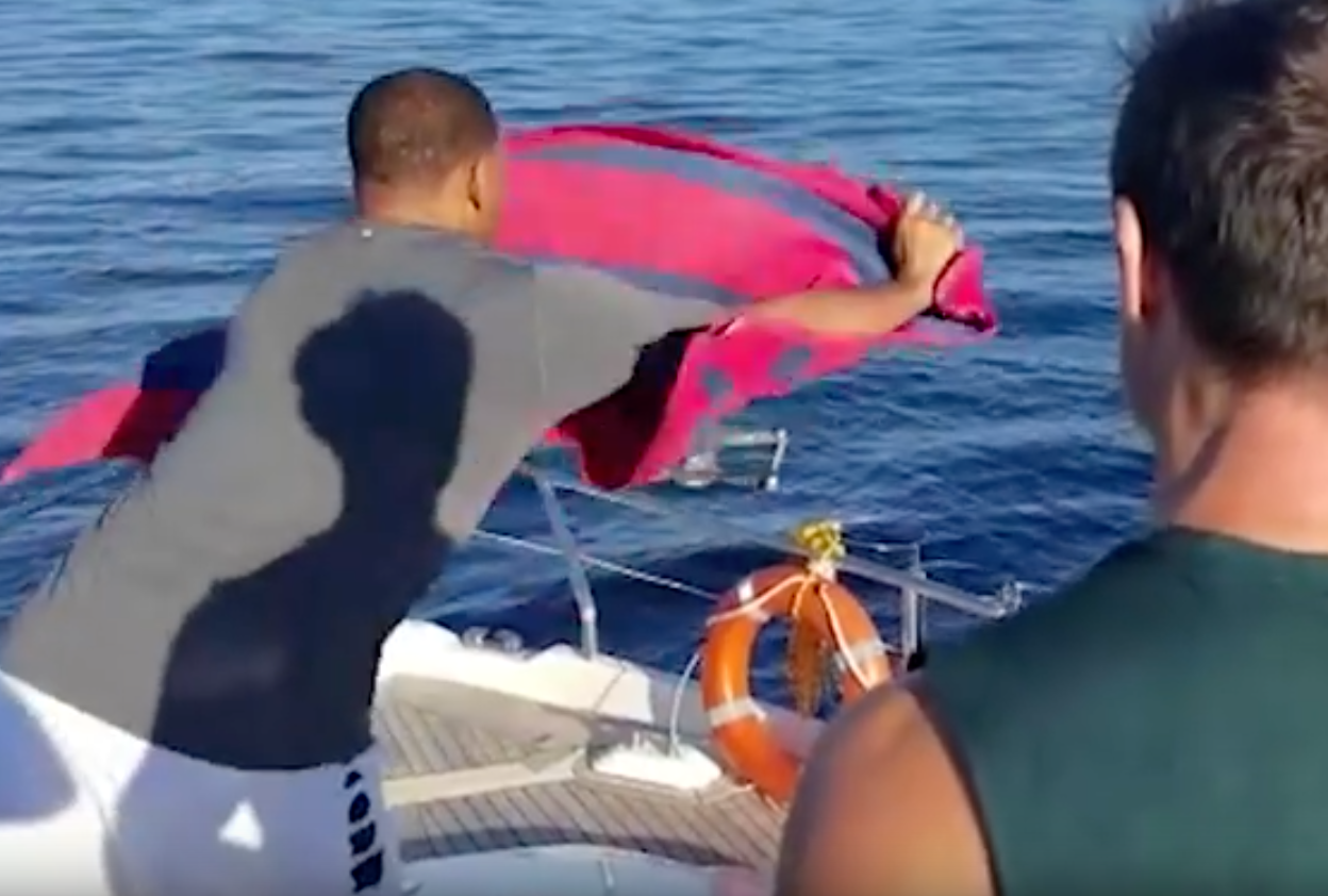 Atterrissage sur un bateau, la méthode Will Smith