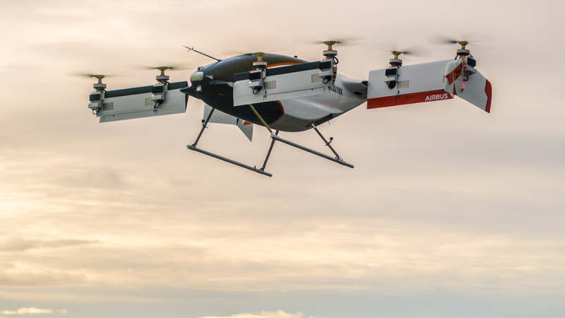 Vahana, le multirotor de transport d’Airbus