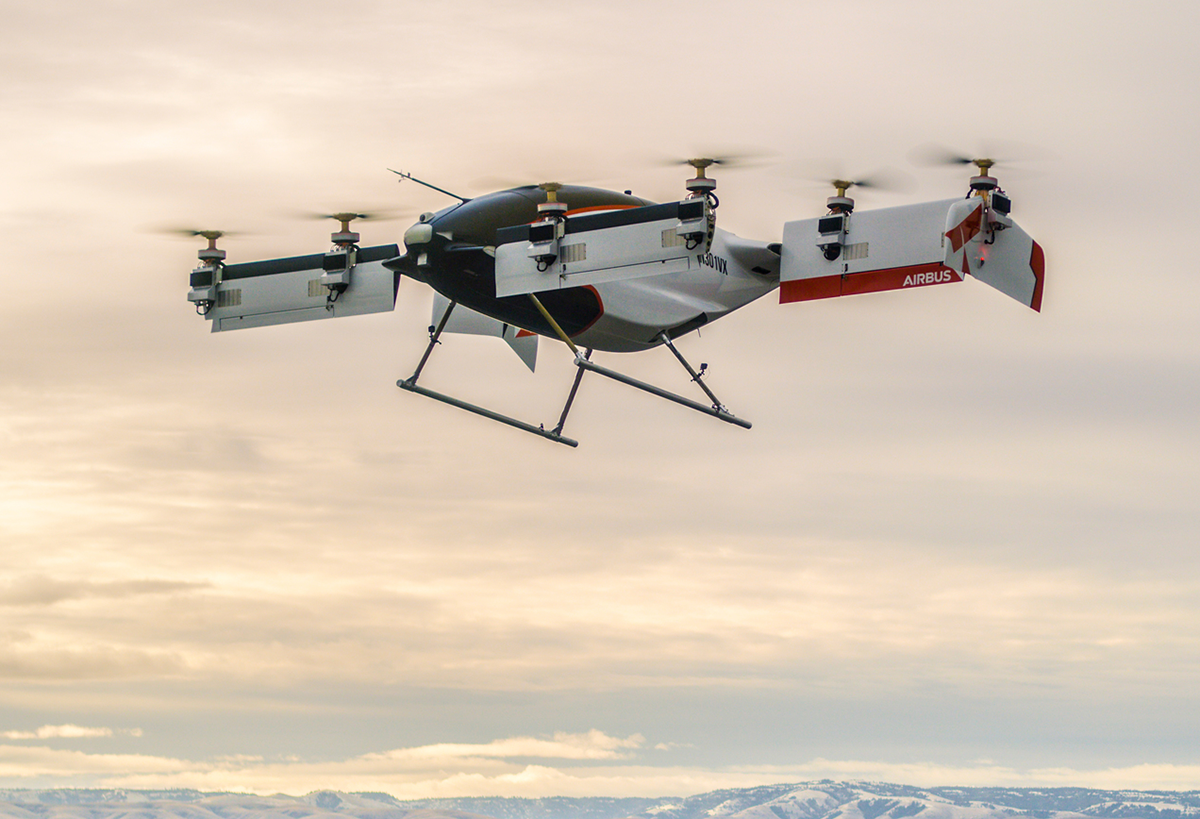 Vahana, le multirotor de transport d’Airbus