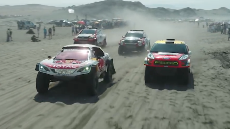 Le Dakar 2018 vu des airs par Freeway Drone !