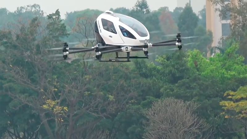Ehang 184, ça avance !