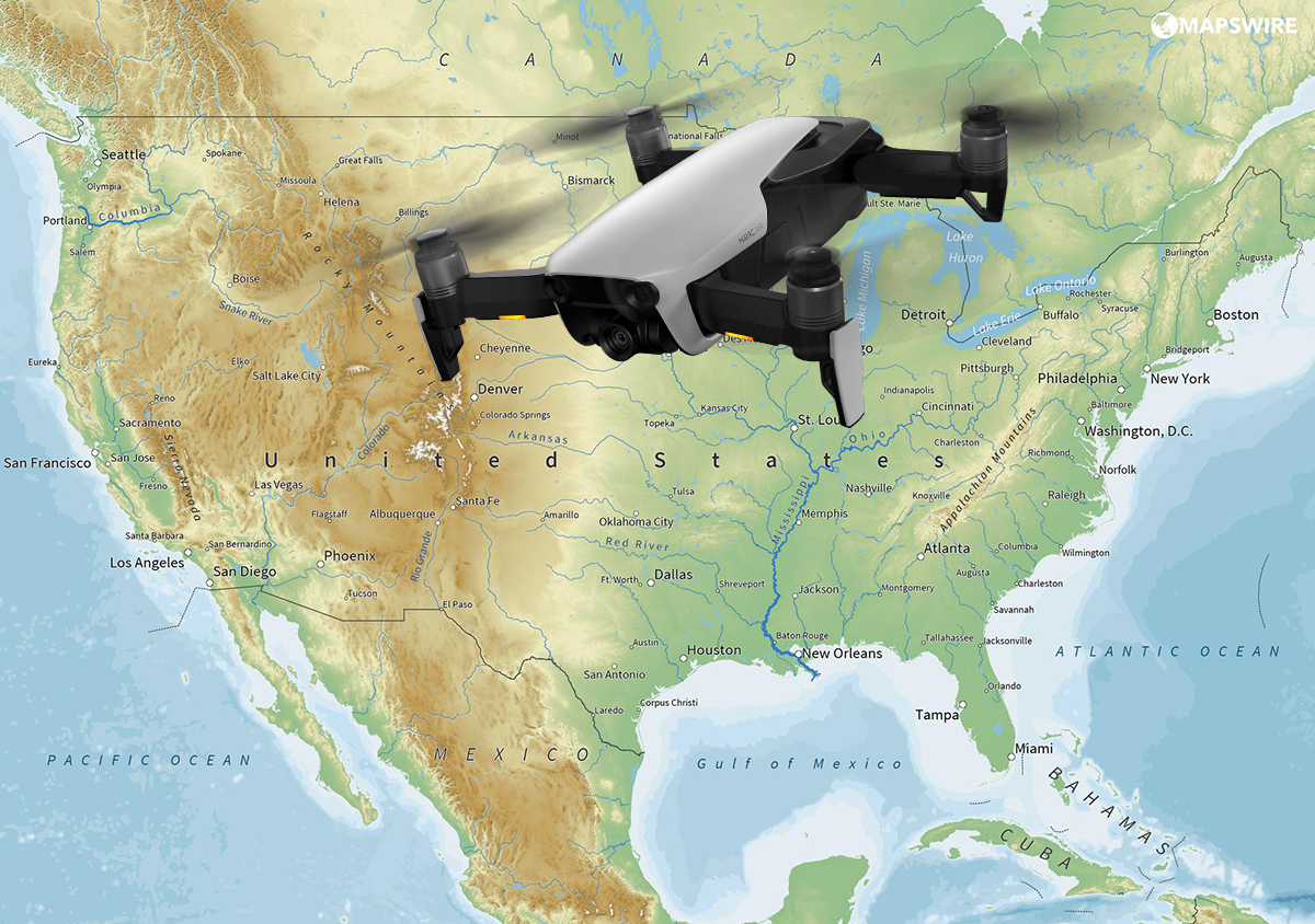 Le Mavic Air de DJI en mode FCC ?