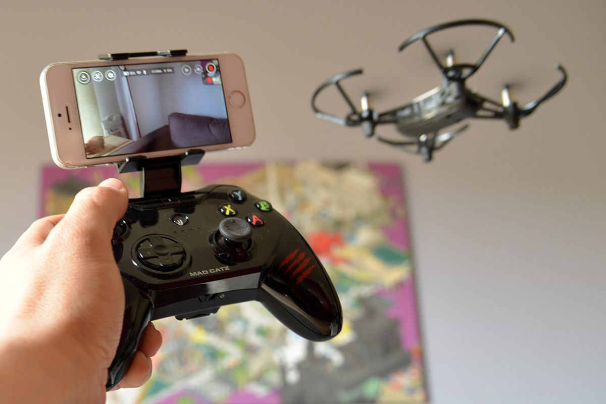 Zezego Manette de Commande à Distance Manette GameSir T1D Manette de Commande à Distance pour DJI Tello RC Drone Quadcopter 