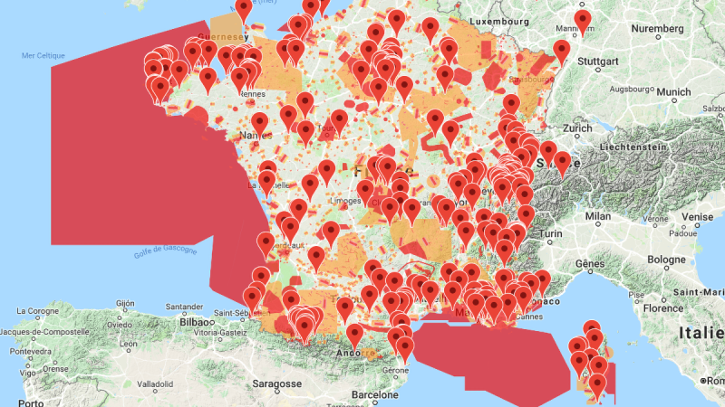 Savoir où voler : DroneSpot