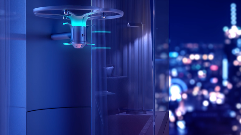 Les livraisons en drones, vues par l’agence PriestmanGoode