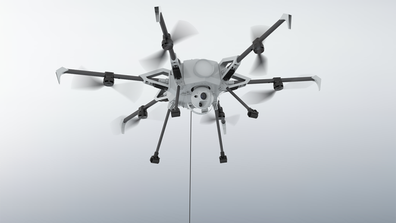 Elistair annonce le drone filaire Orion UAS
