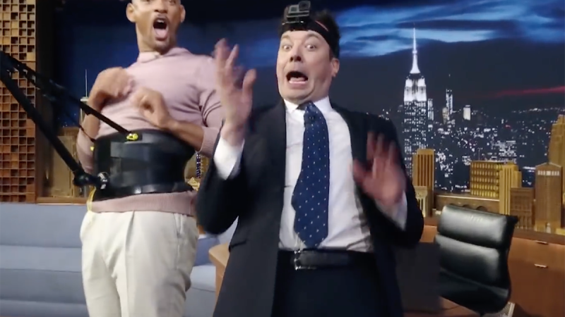 Will Smith, Jimmy Fallon et le Mavic Pro de DJI !