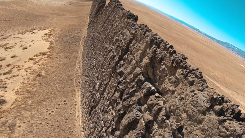 JZFPV : 1700ft Cliff Dive Drone Shiprock New Mexico