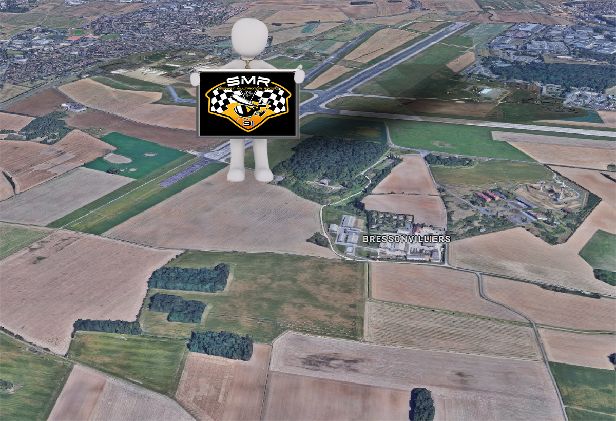 Le club SMR se pose sur l’ancienne base aérienne de Brétigny