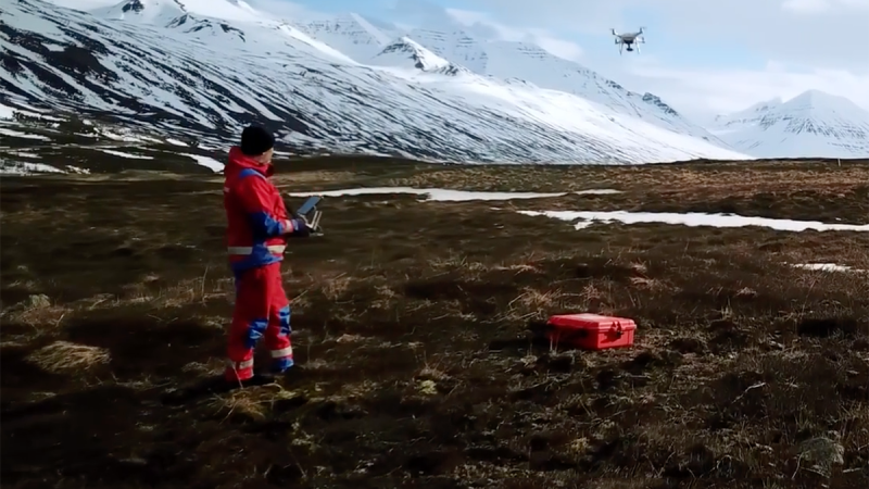 DJI et les technologies de secours en drone