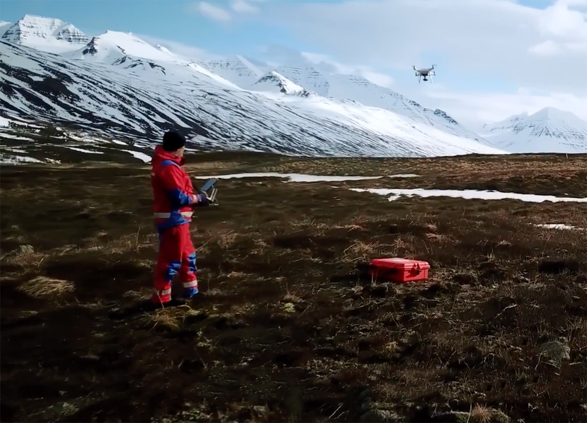 DJI et les technologies de secours en drone