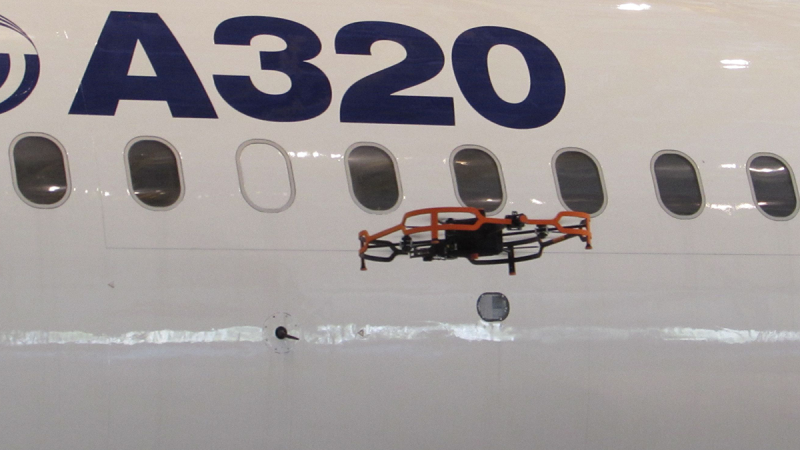 Airbus va inspecter ses avions avec des drones
