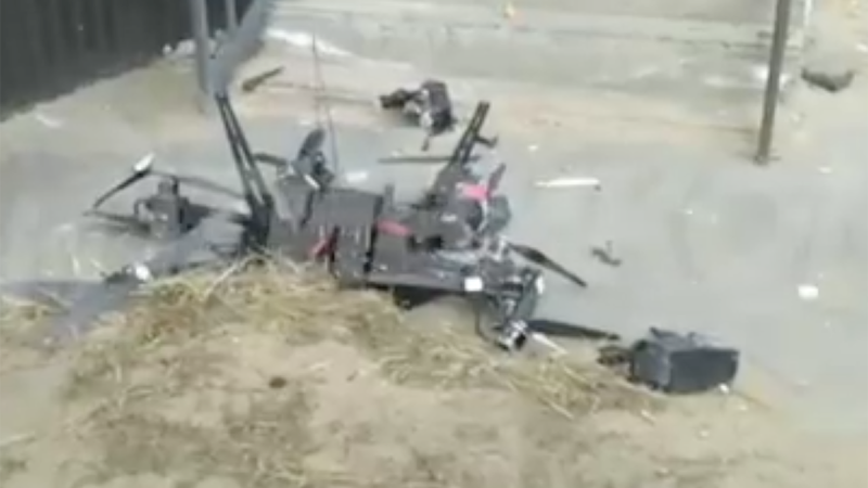Livraison par drone en Russie, le fail
