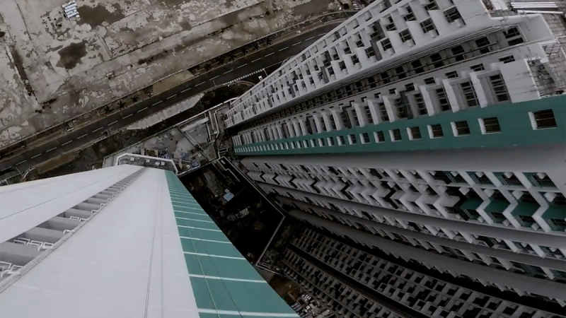 Dom FPV : Hong Kong building dive madness