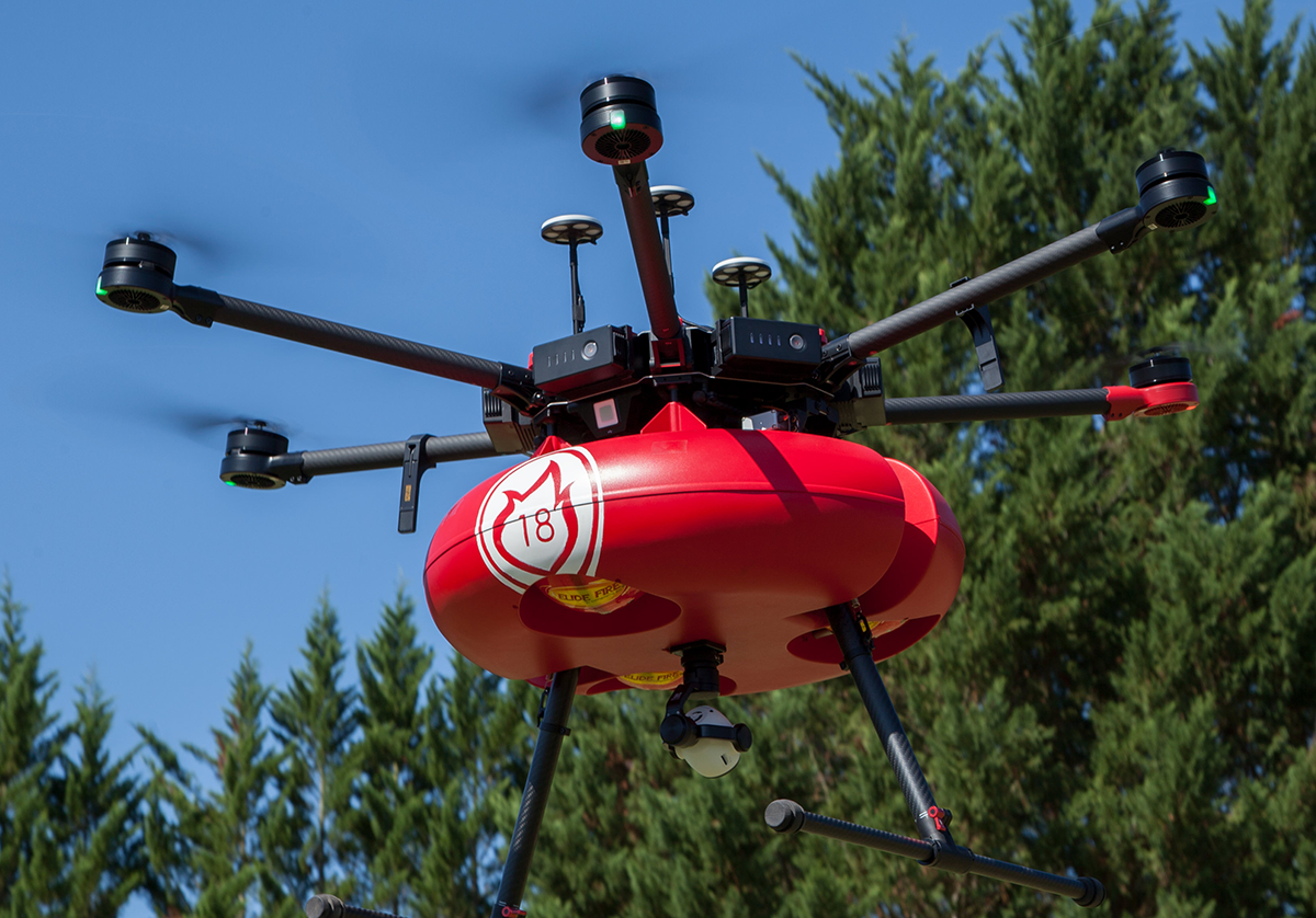 Le « Drone Pompier » primé au concours Lépine 2018