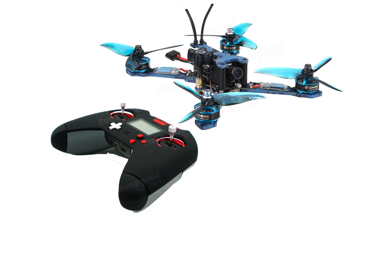 Eachine Wizard TS215 version Swift 2 et Taranis X-Lite