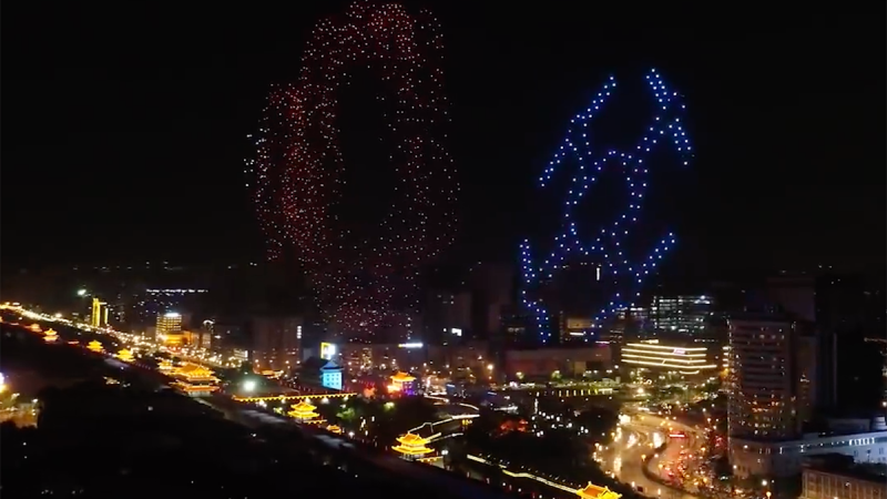 1374 drones simultanément en vol, la course aux chiffres ?