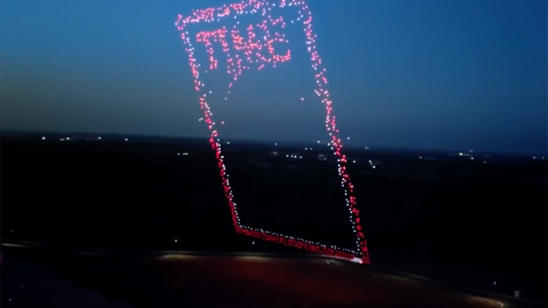 Les drones d’Intel font la couverture du magazine Time