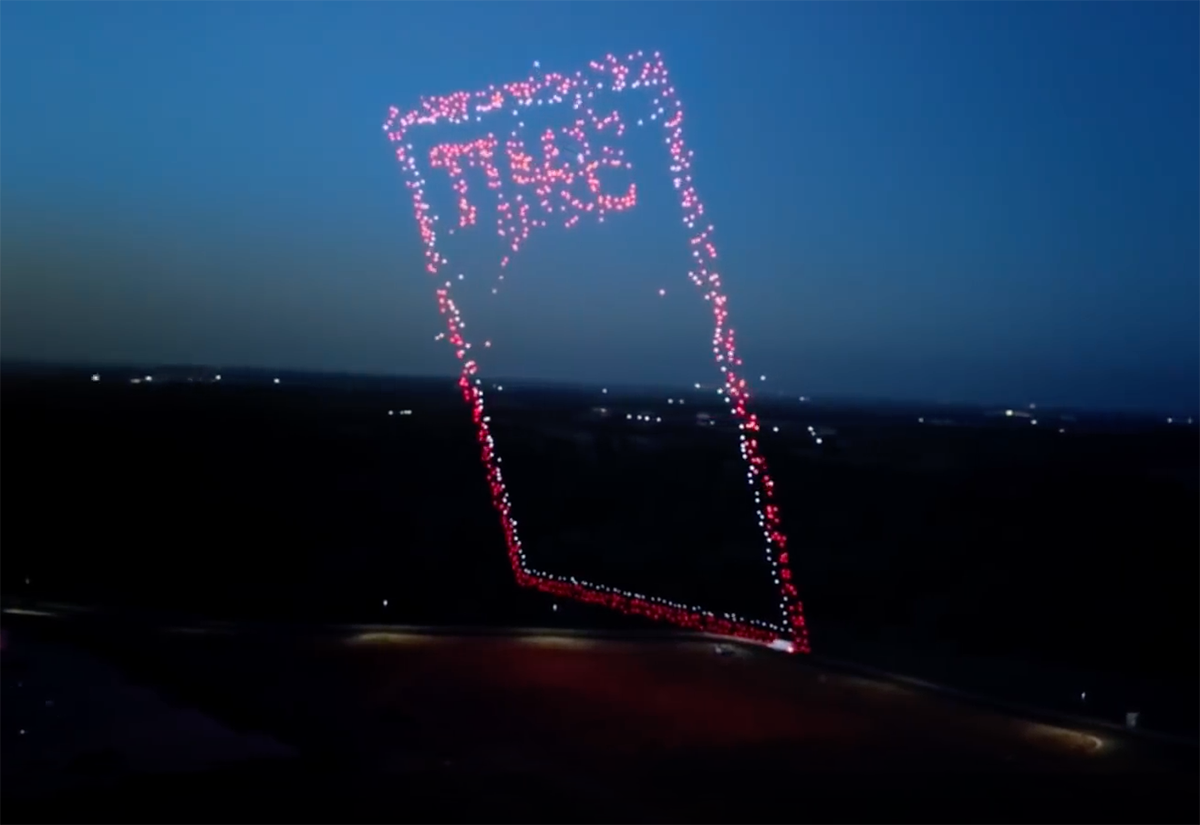 Les drones d’Intel font la couverture du magazine Time