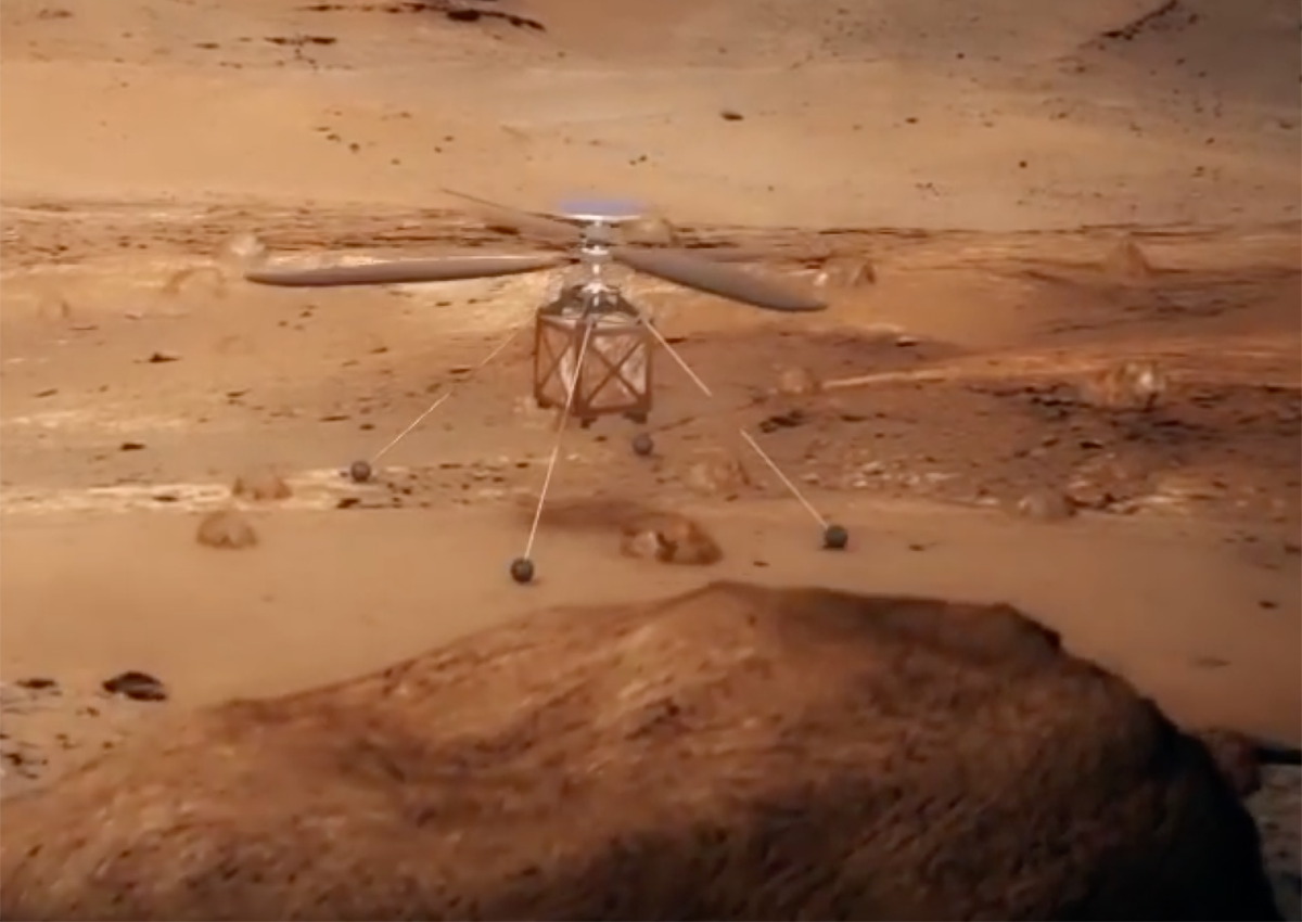 Un drone de la NASA partira cartographier Mars