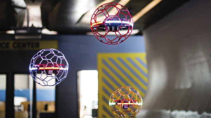 Graupner Sweeper Droneball, en approche
