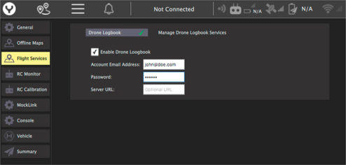 Logbook export
