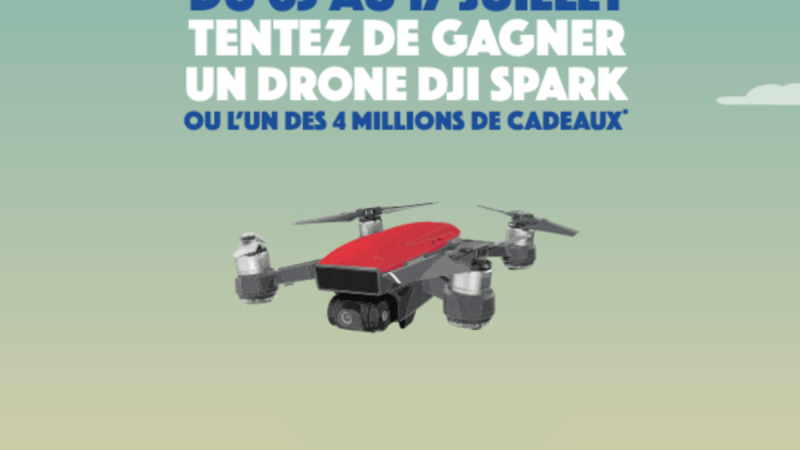 Des Spark de DJI à gagner chez McDonald&rsquo;s