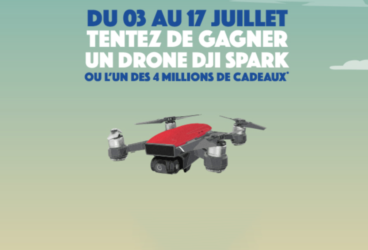 Des Spark de DJI à gagner chez McDonald’s