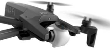 parrot anafi camera haut