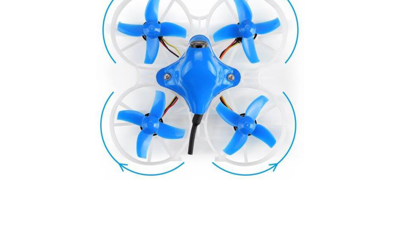 BetaFPV 75X, livré en « props out »