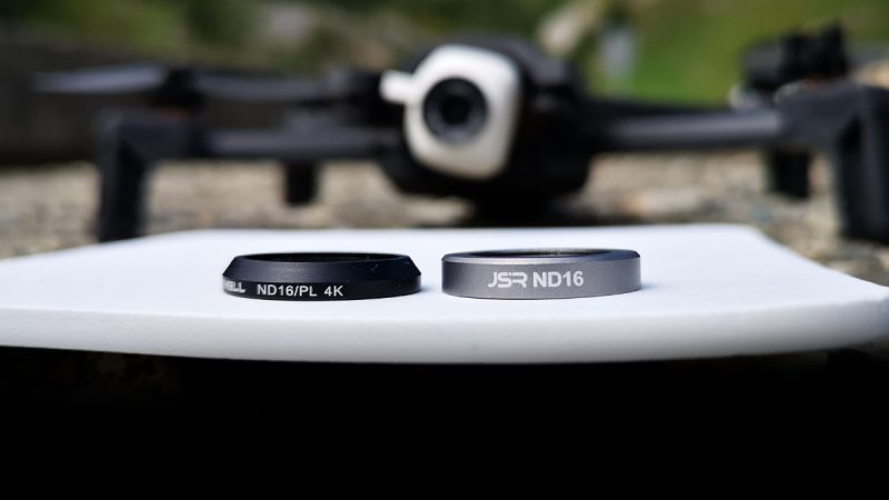 Filtres JSR et Freewell pour l’Anafi de Parrot, le test