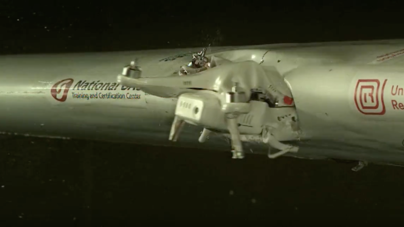 DJI demande le retrait de la vidéo de collision avec un Phantom 2