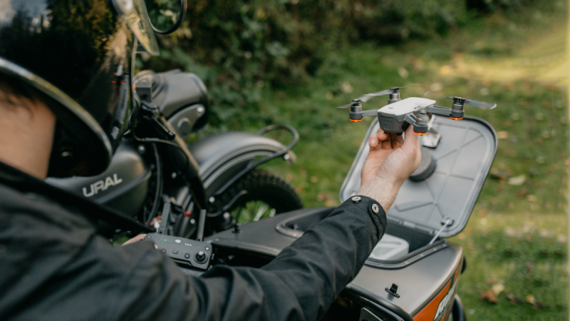 Ural Air Limited Edition featuring le Spark de DJI