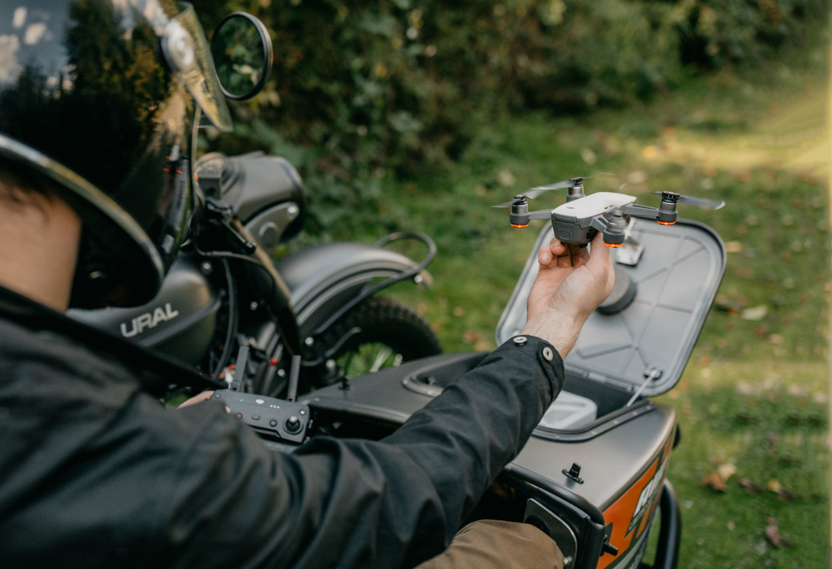 Ural Air Limited Edition featuring le Spark de DJI