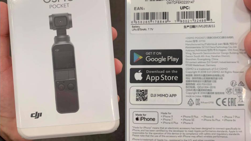 Rumeur DJI : Osmo Pocket