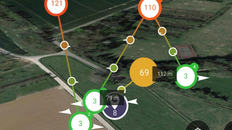 Parrot Freeflight 6 pour Anafi : preview des FlightPlans en 3D
