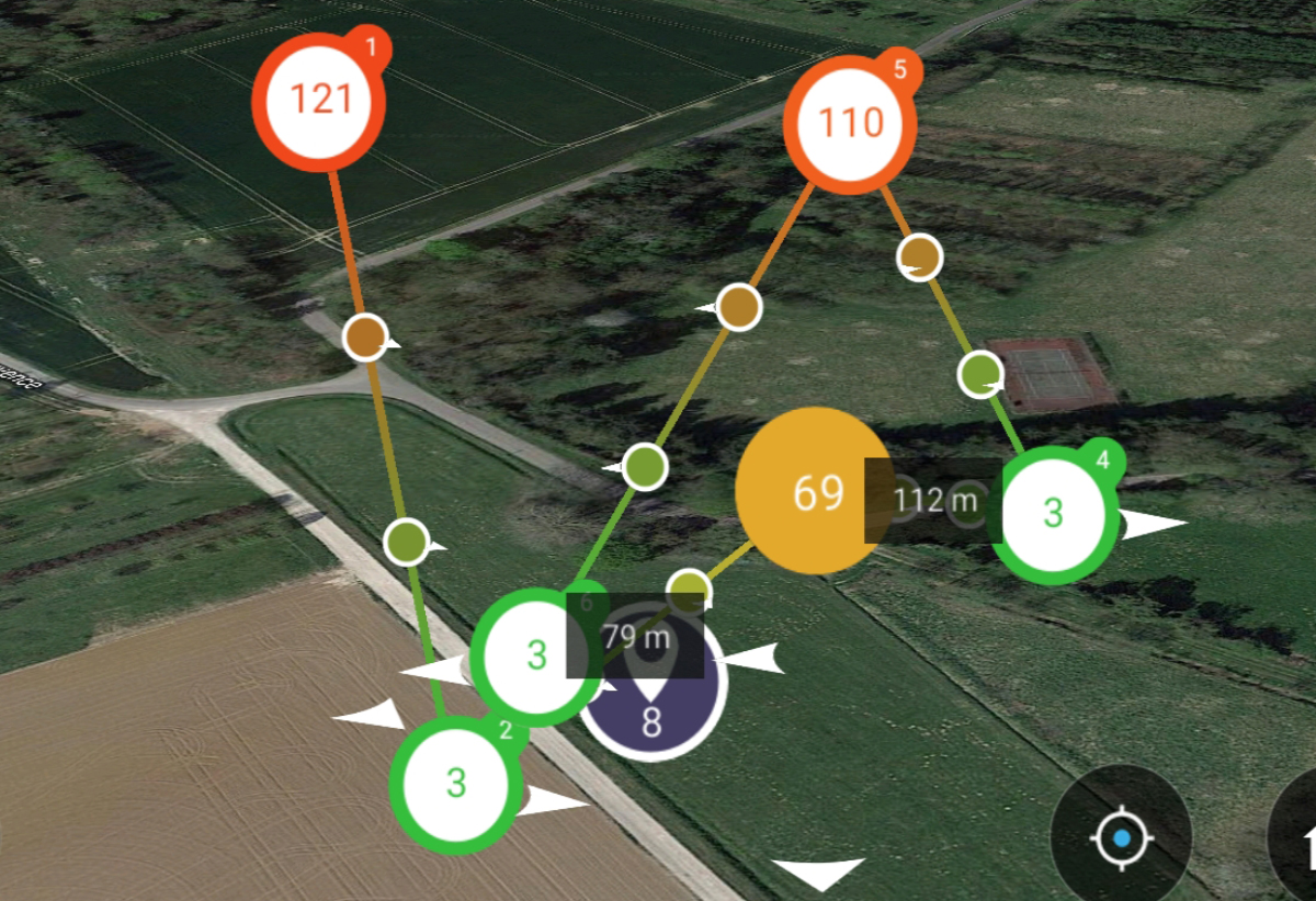 Parrot Freeflight 6 pour Anafi : preview des FlightPlans en 3D