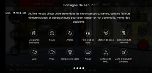 hubsan zino screen 12