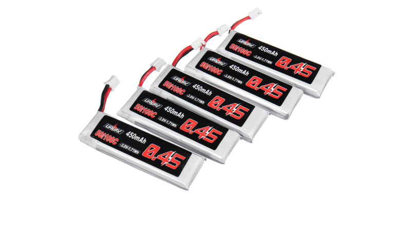 Batteries UrUAV 1S 250 à 550 mAh