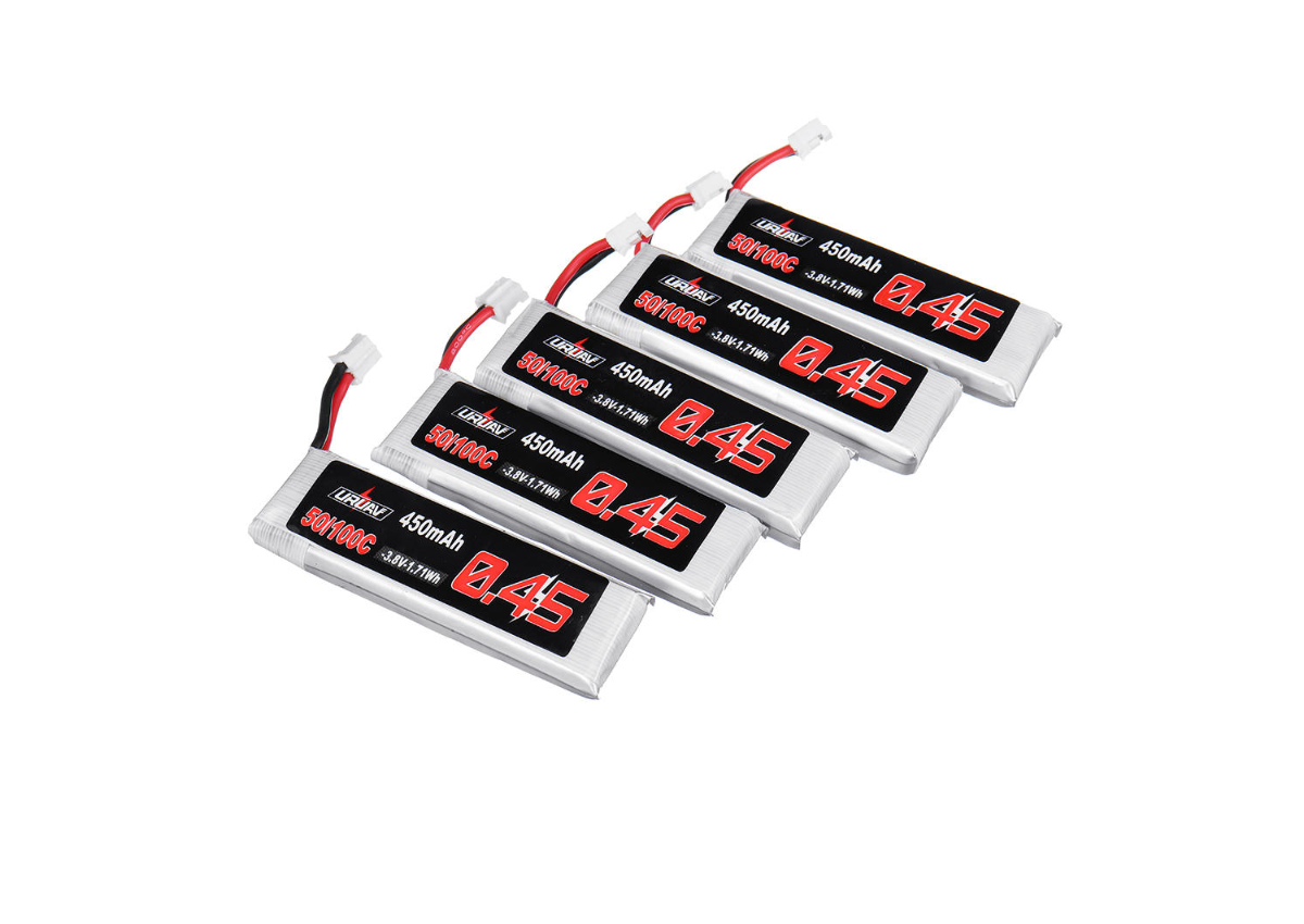 Batteries UrUAV 1S 250 à 550 mAh