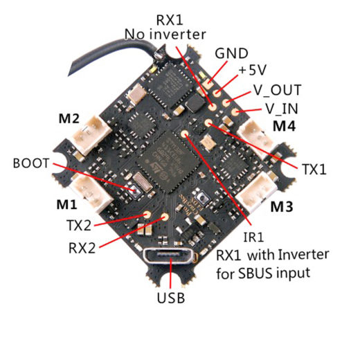 happymodel crazybee f4 pro dsm