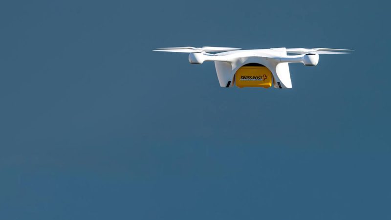 Un drone de la Poste Suisse chute dans le lac de Zürich