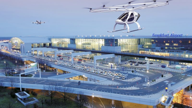 Volocopter et l’aéroport de Francfort