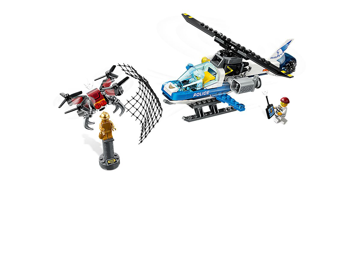 Lego City Police et le drone