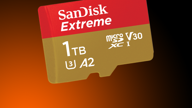 SanDisk Extreme microSD 1 To, en approche