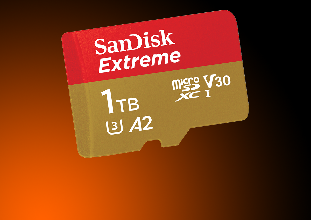 SanDisk Extreme microSD 1 To, en approche