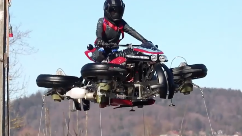 Lazareth LMV 496, la moto volante