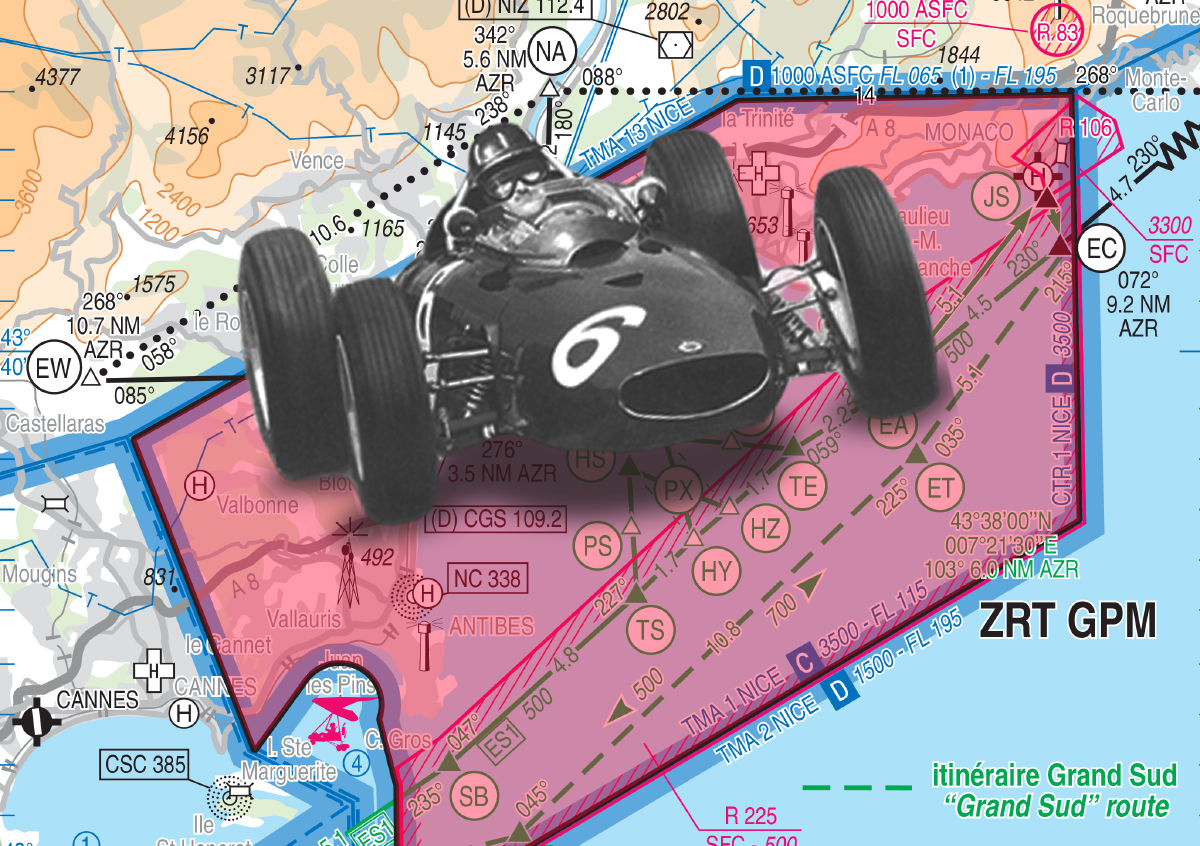 Grand Prix de Formule 1 2019 à Monaco : l’interdiction de vol